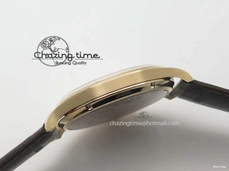 MIROTIME 0207 Compact Portuguese IW545409 RG ZF 1:1 Best Edition White Dial On Brown Leather Strap A 7336